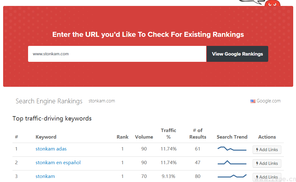 2022免费谷歌关键词排名查询工具，支持批量查询！ 第10张