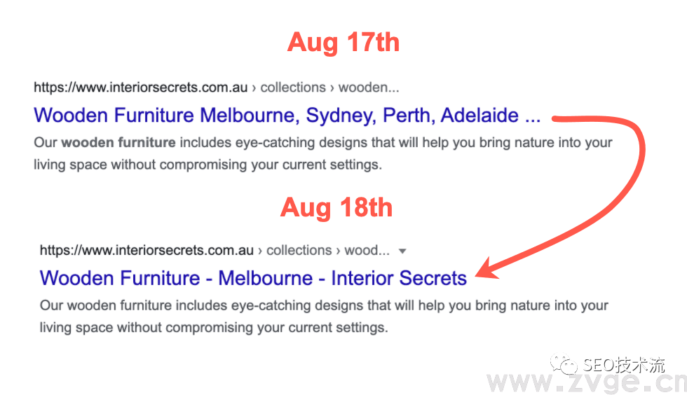 Google 搜索结果 Title 规则更新：不再根据搜索词变化