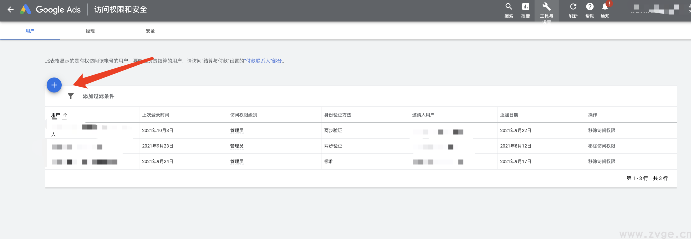 谷歌广告入门之账号结构及功能了解
