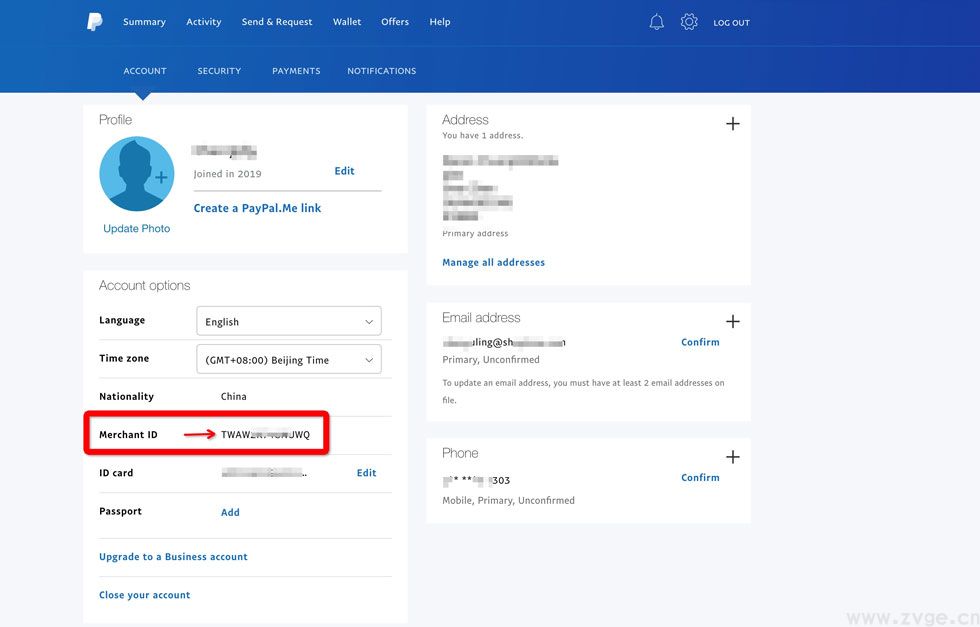 商家号编辑进店匠商家后台PayPal设置